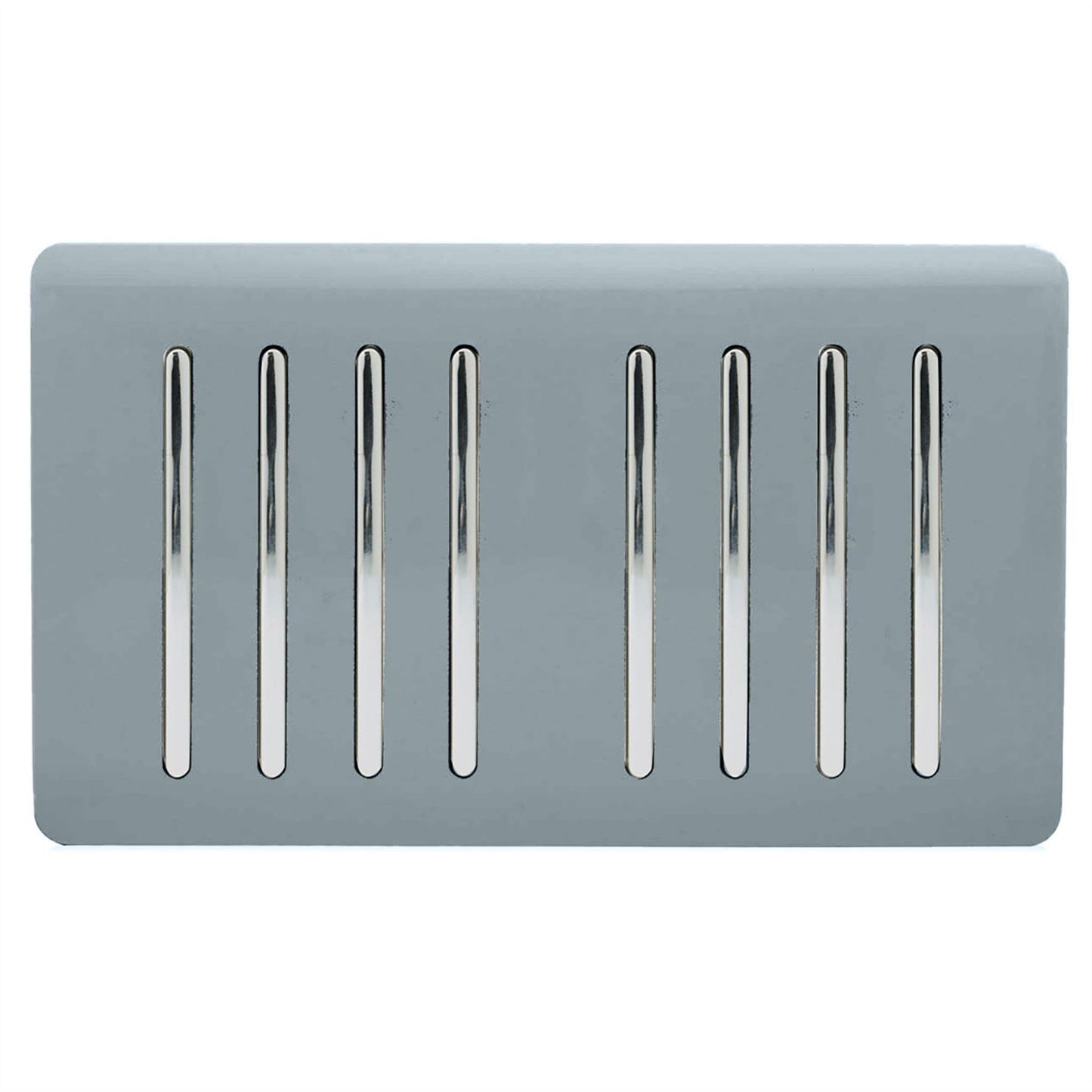Trendi Switch 8 Gang 1 or 2 Way Light Switchin Cool Grey