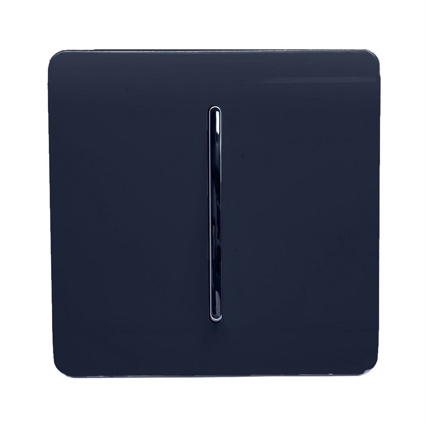 Trendi Switch 1 Gang 1 or 2 way Rocker Light Switchin Navy Blue