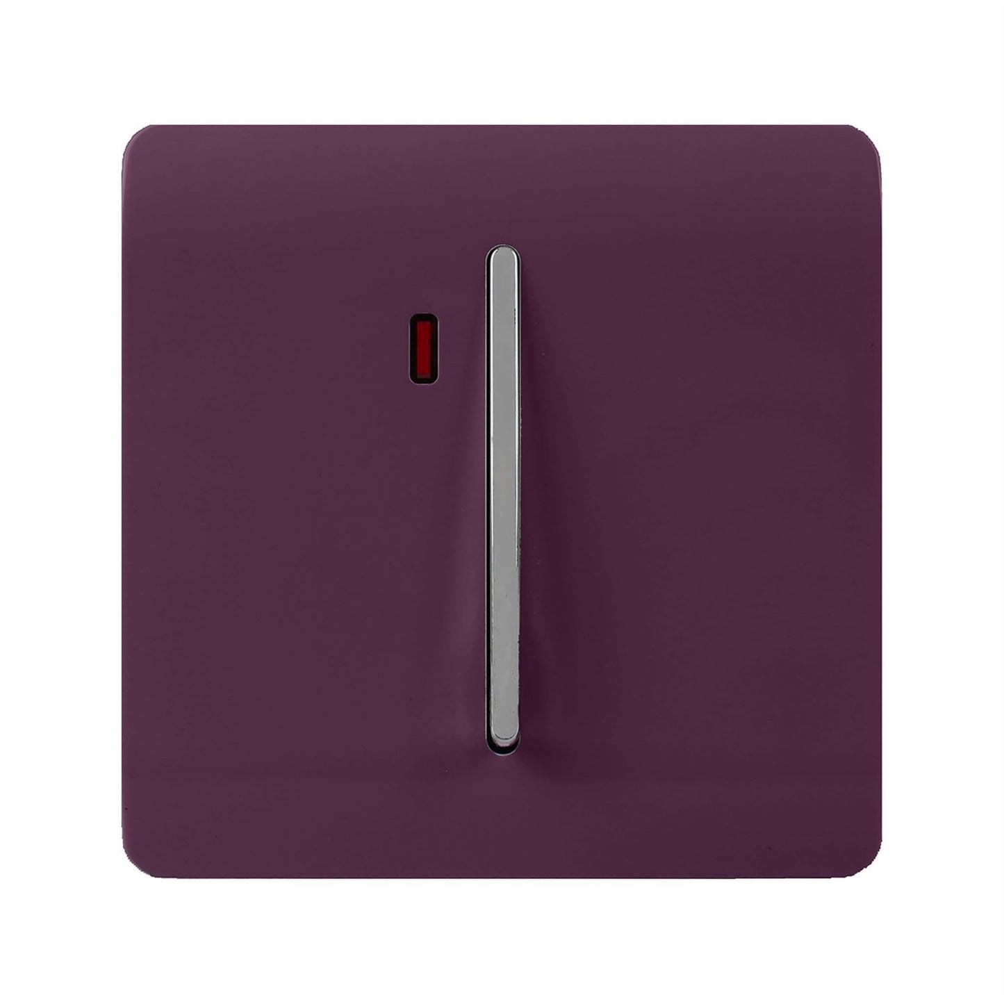 Trendi Switch 1 Gang 45 Amp Cooker Switch with Neonin Plum Purple