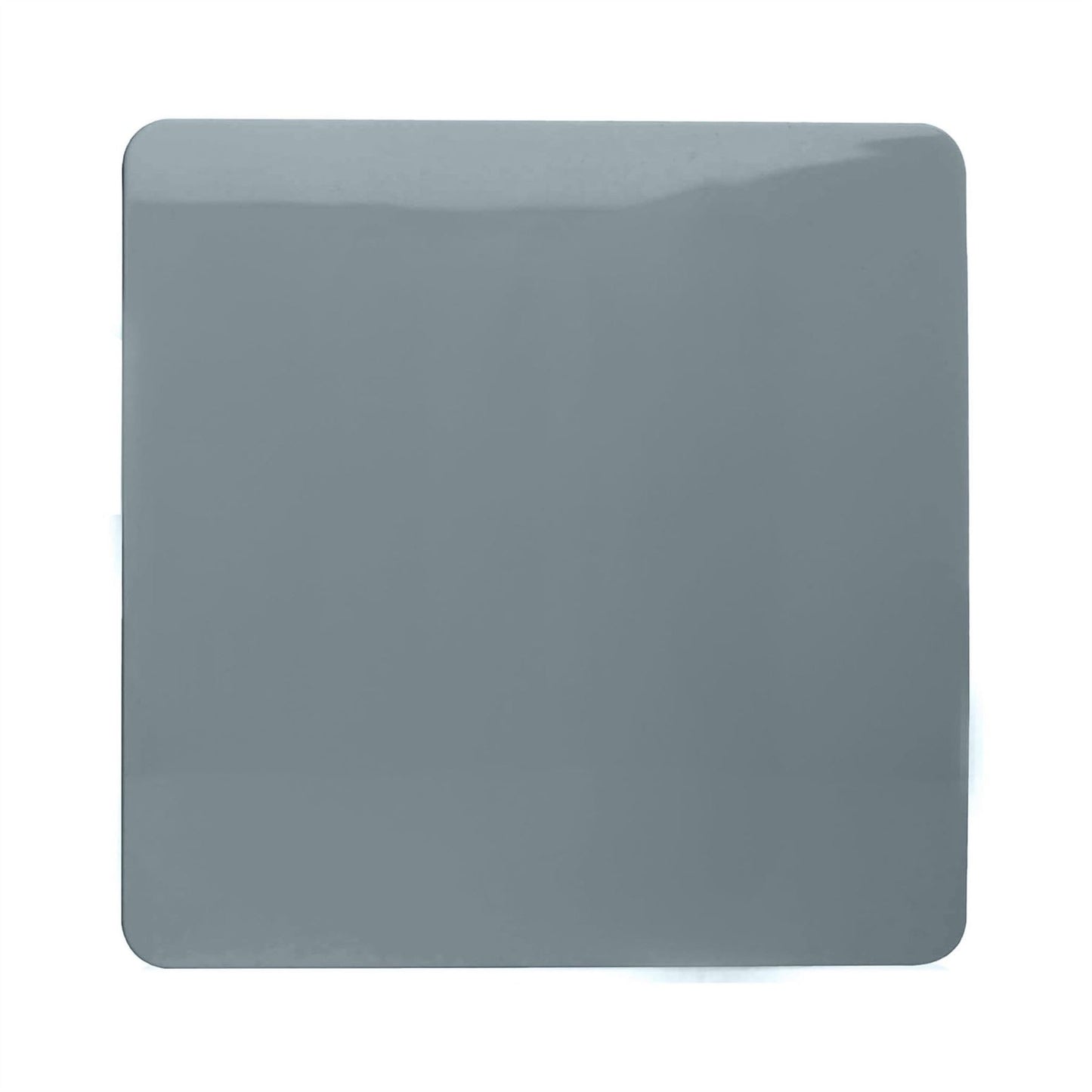 Trendi Switch Single Blanking Platein Cool Grey