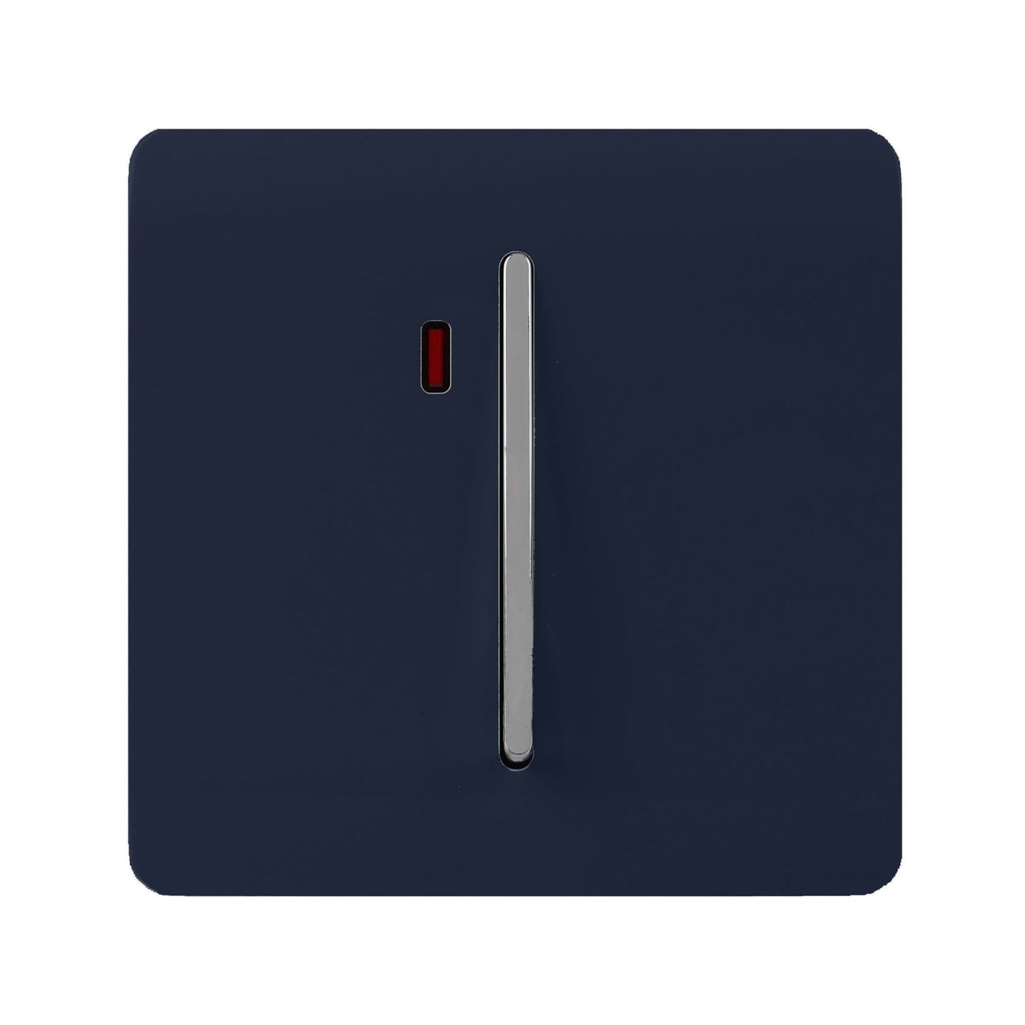 Trendi Switch 1 Gang 45 Amp Cooker Switch with Neonin Navy Blue