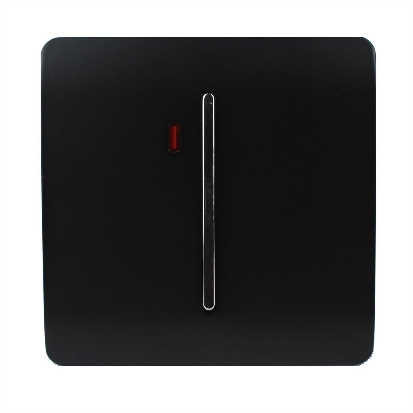 Trendi Switch 1 Gang 45 Amp Cooker Switch with Neonin Piano Black