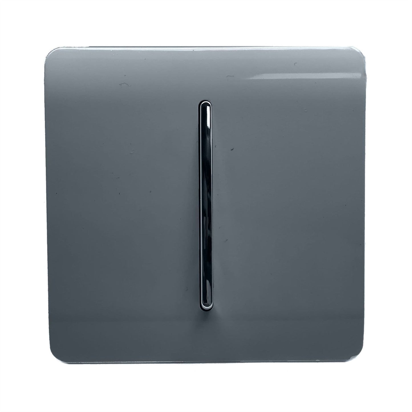 Trendi Switch 1 Gang Retractive Home Automation Switchin Warm Grey
