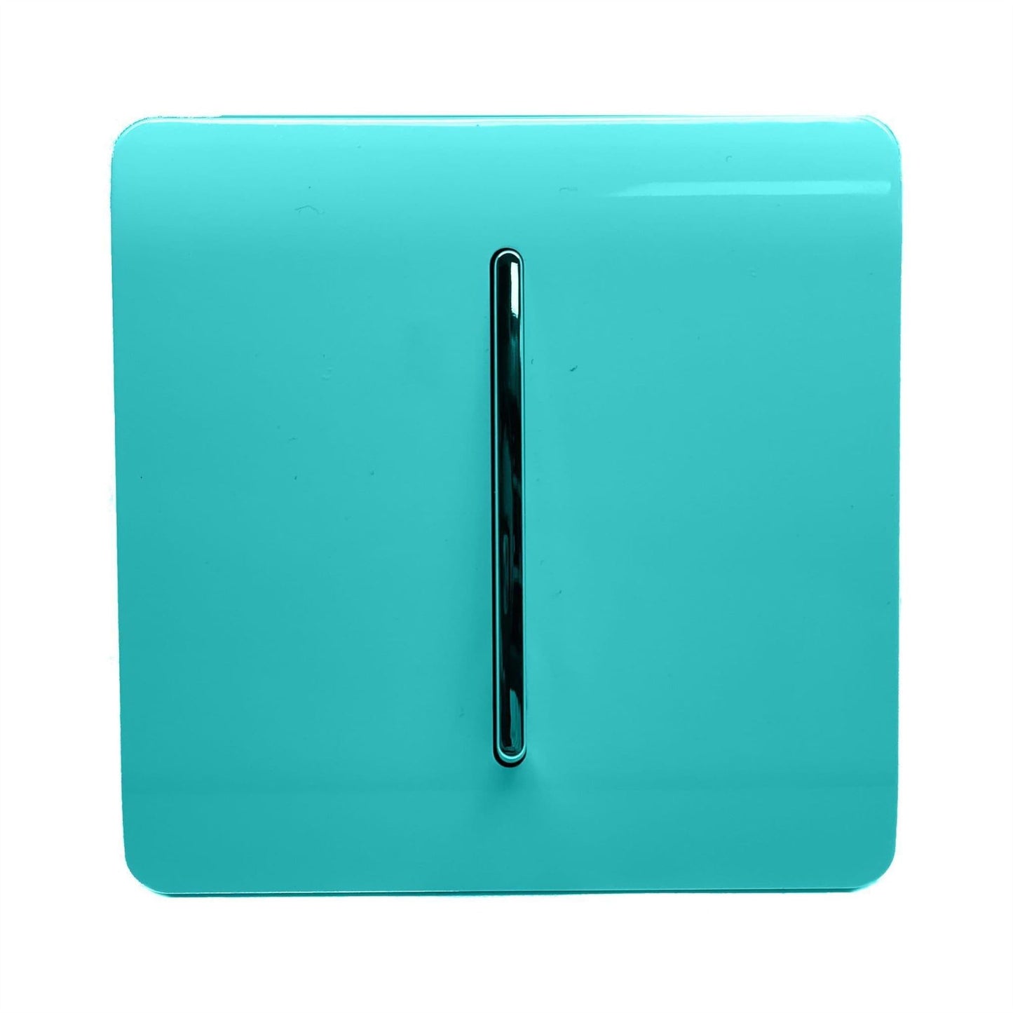 Trendi Switch 1 Gang Intermediate Rocker Light Switchin Bright Teal