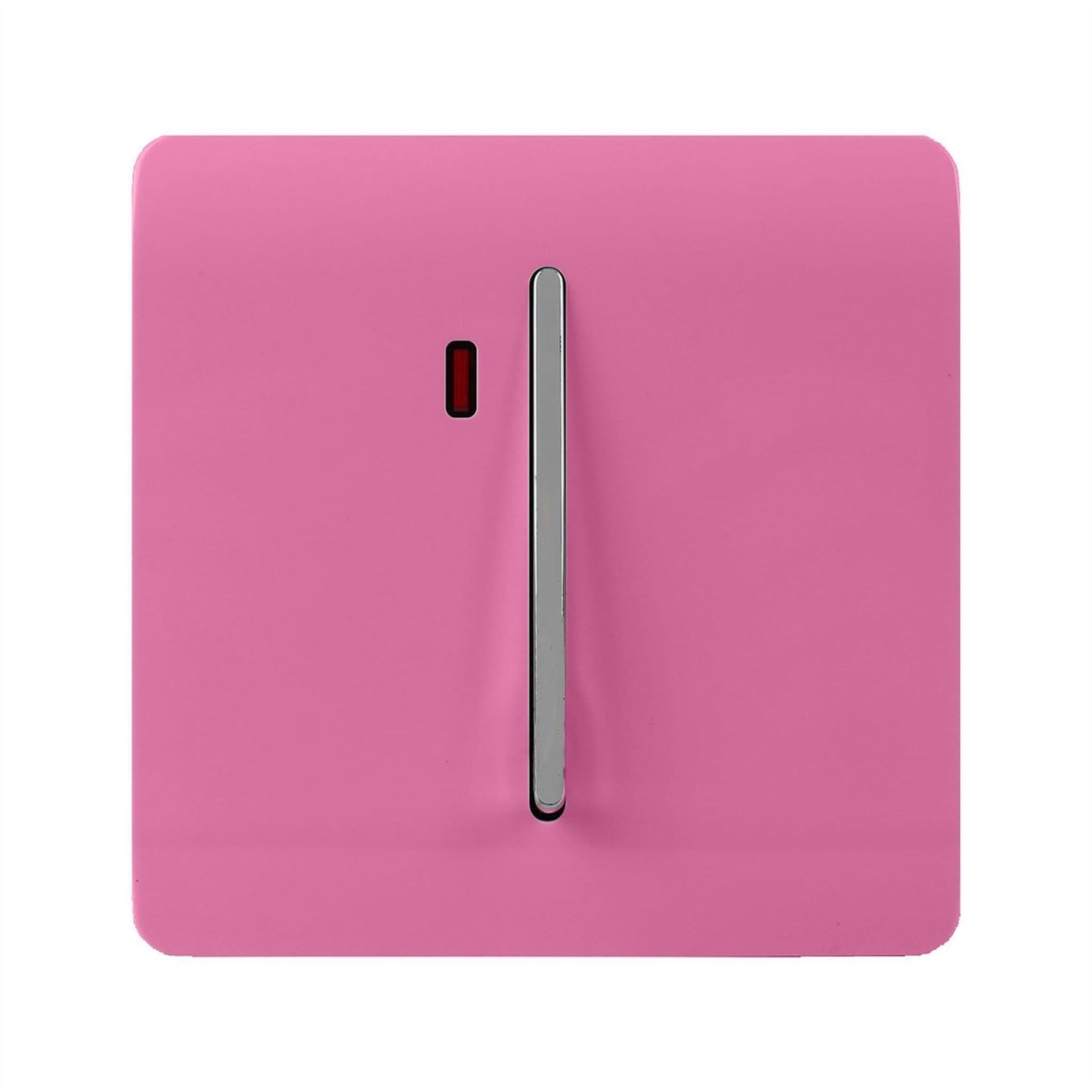 Trendi Switch 1 Gang 45 Amp Cooker Switch with Neonin Candy Pink