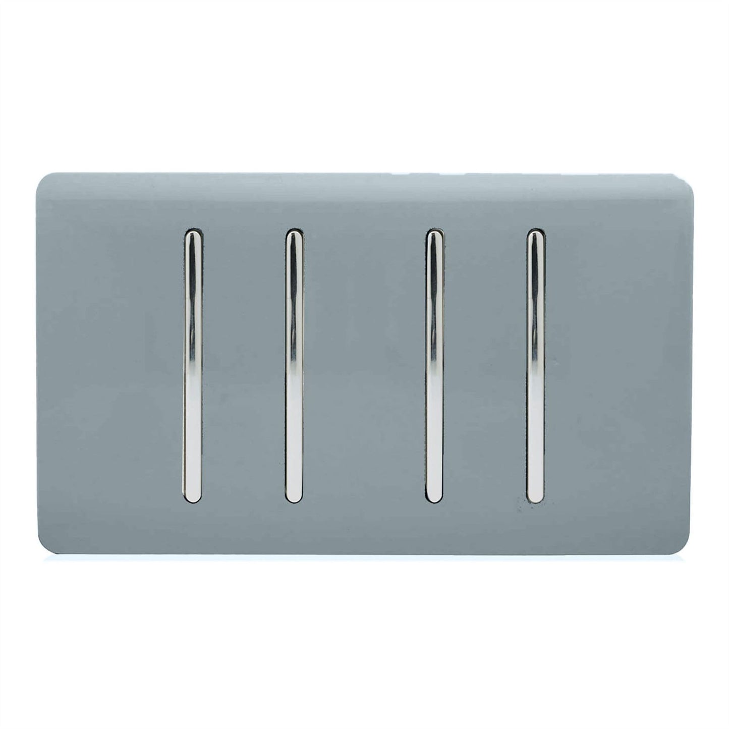 Trendi Switch 4 Gang 1 or 2 Way Light Switchin Cool Grey