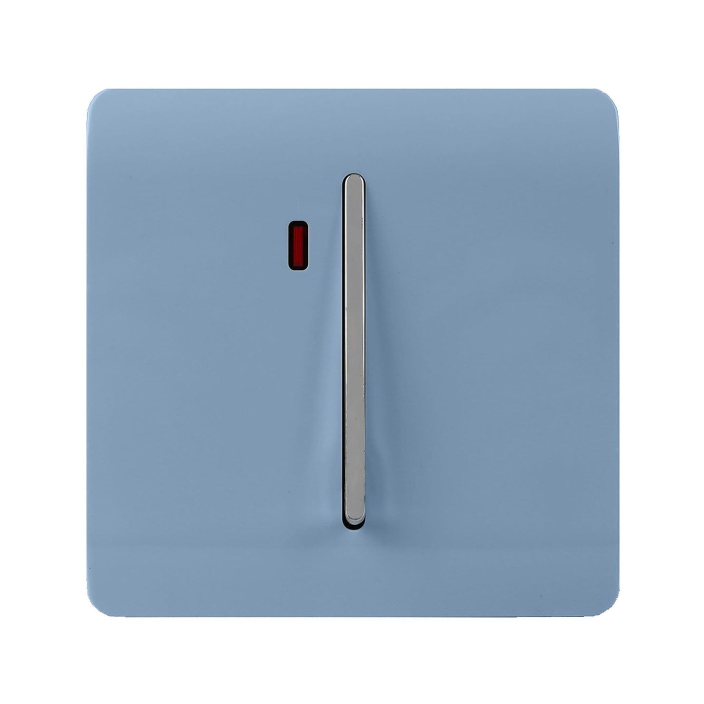 Trendi Switch 1 Gang 45 Amp Cooker Switch with Neonin Sky Blue