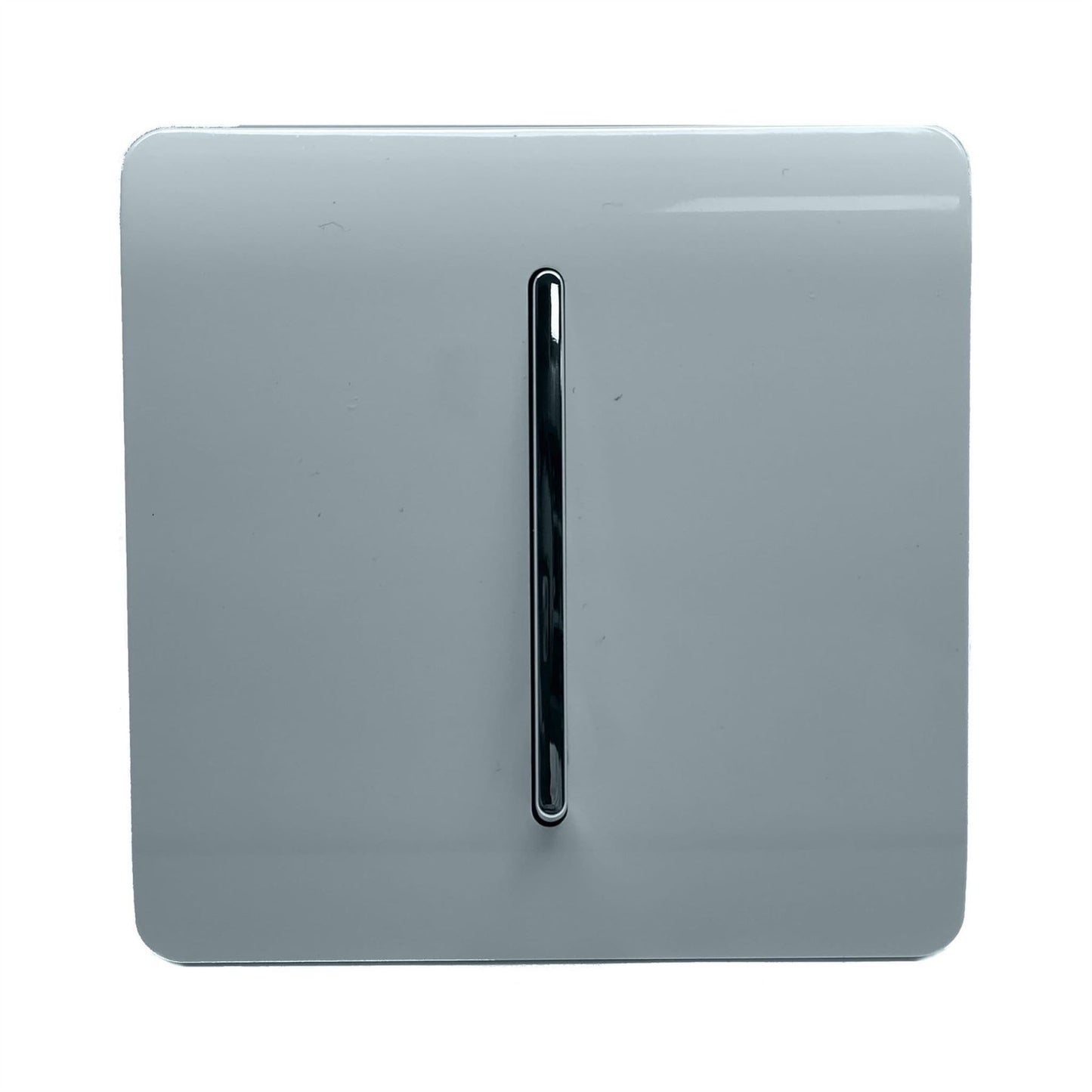 Trendi Switch 1 Gang Intermediate Rocker Light Switchin Cool Grey
