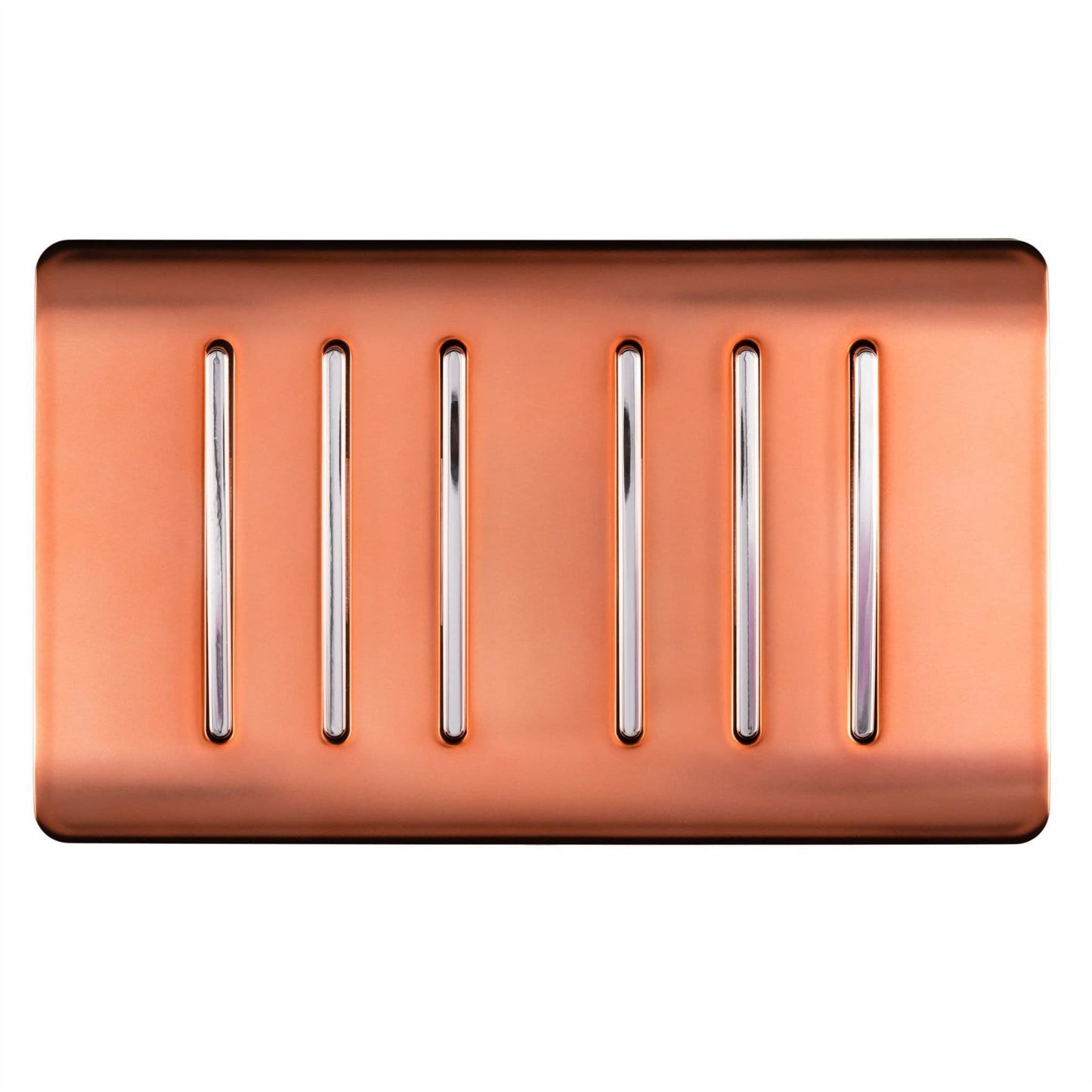 Trendi Switch 6 Gang 1 or 2 Way Light Switchin Copper