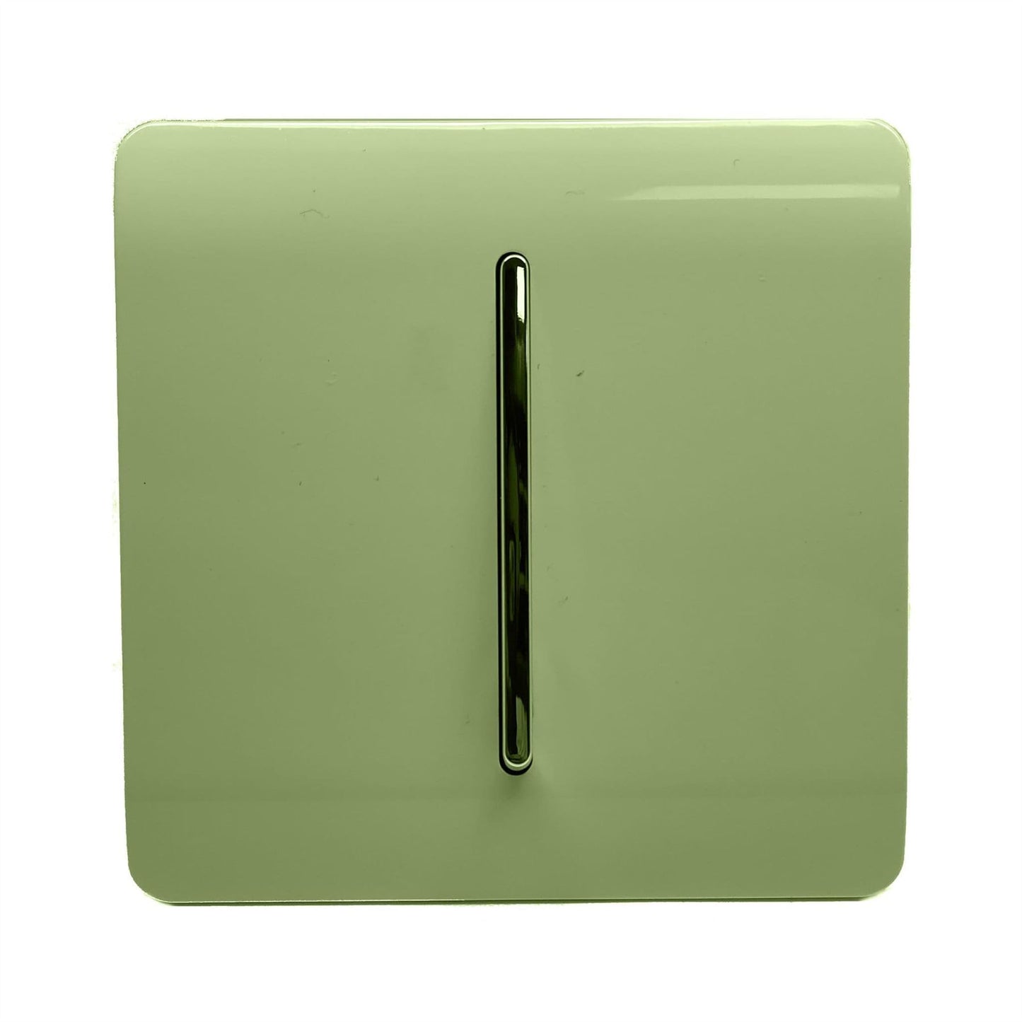 Trendi Switch 1 Gang 1 or 2 way Rocker Light Switchin Moss Green