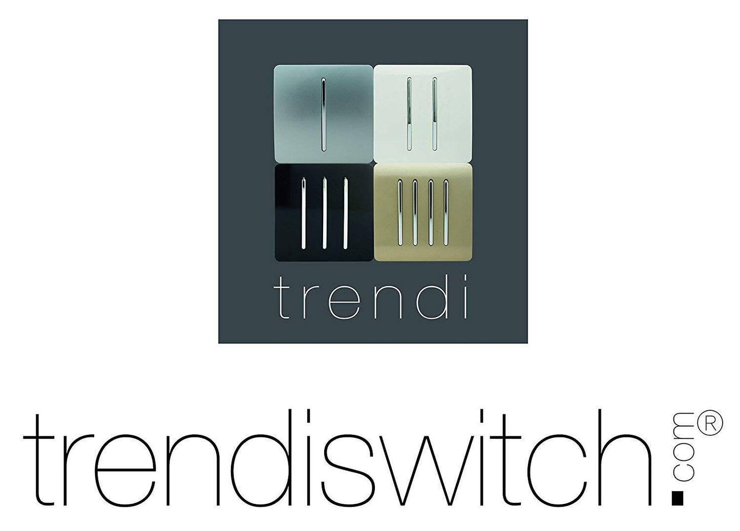 Trendi Switch 45 Amp Cooker Switch & 13 Amp Plug Socket with Neonin Carbon Fibre