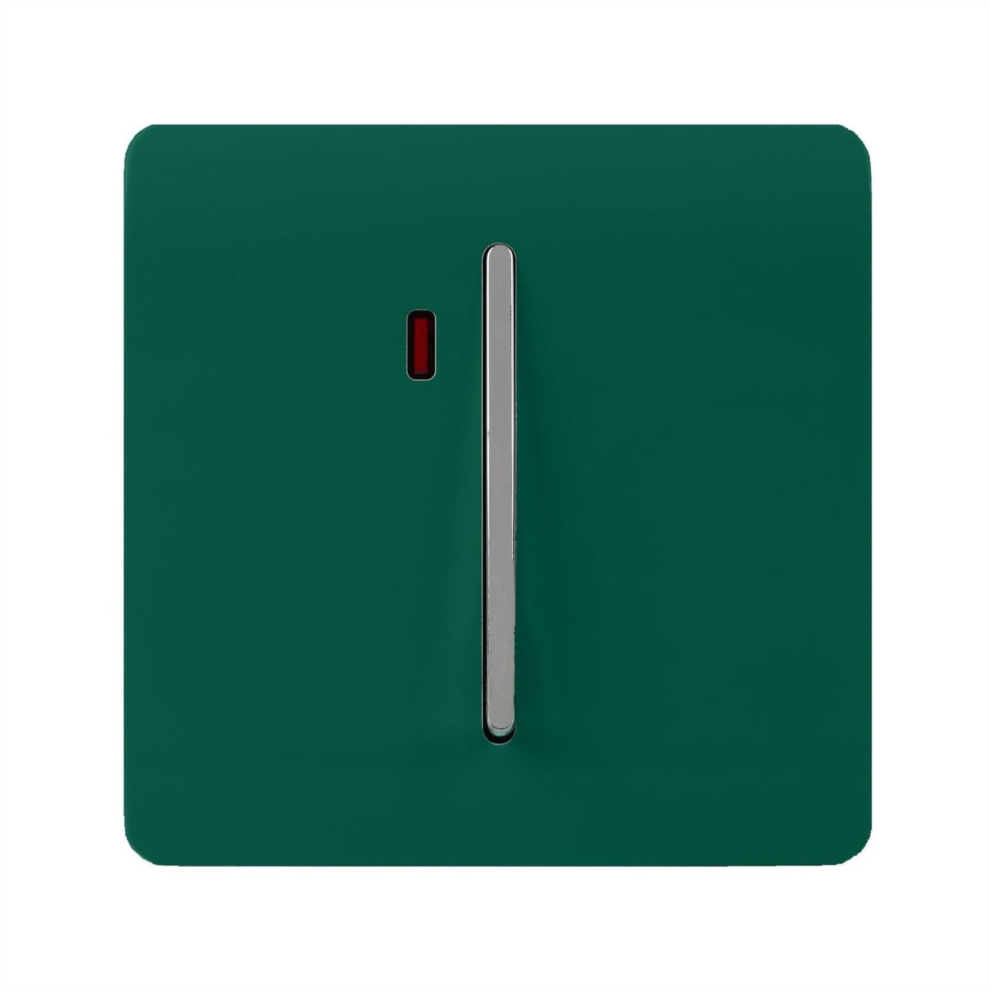 Trendi Switch 1 Gang 45 Amp Cooker Switch with Neonin Dark Forest Green