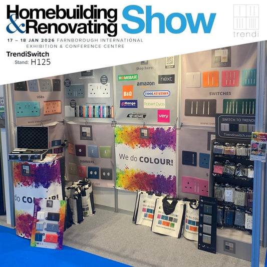 Trendi Switch Exhibiting at The Homebuilding & Renovating Show in Farnborough – Stand H125