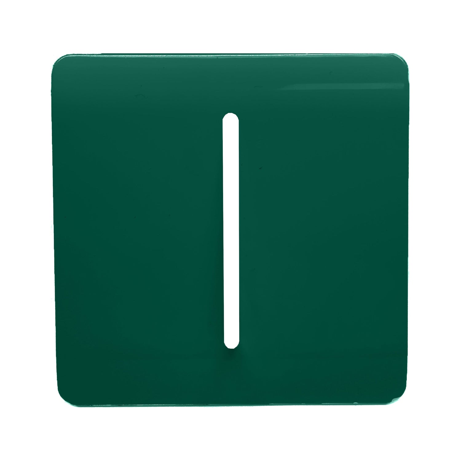 Dark Forest Green Plates