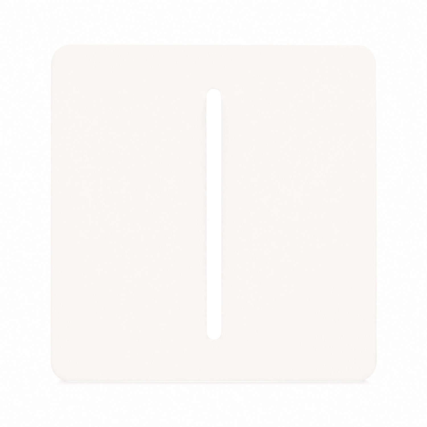 Matt White Plates