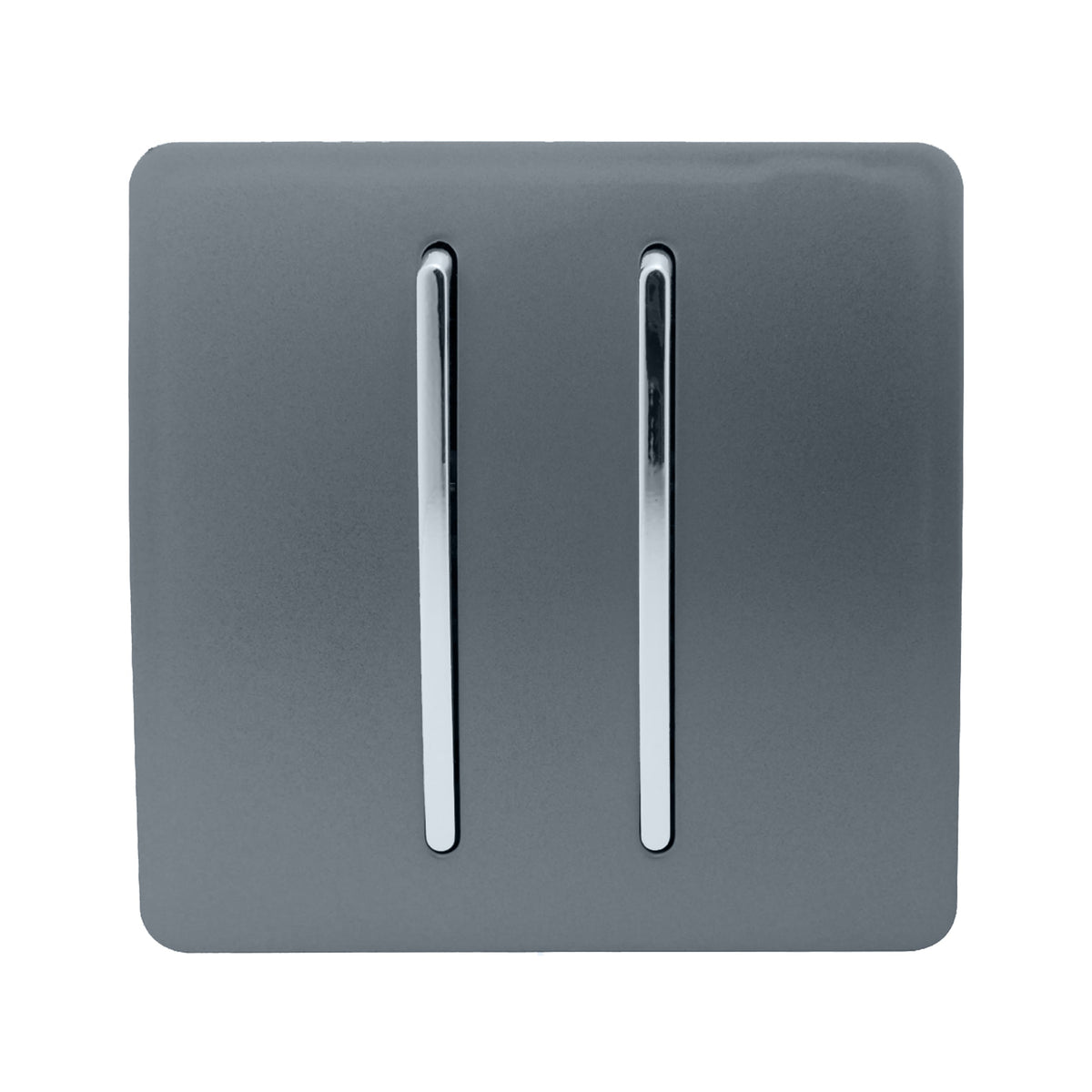 2 Gang Retractive Home Automation Switch