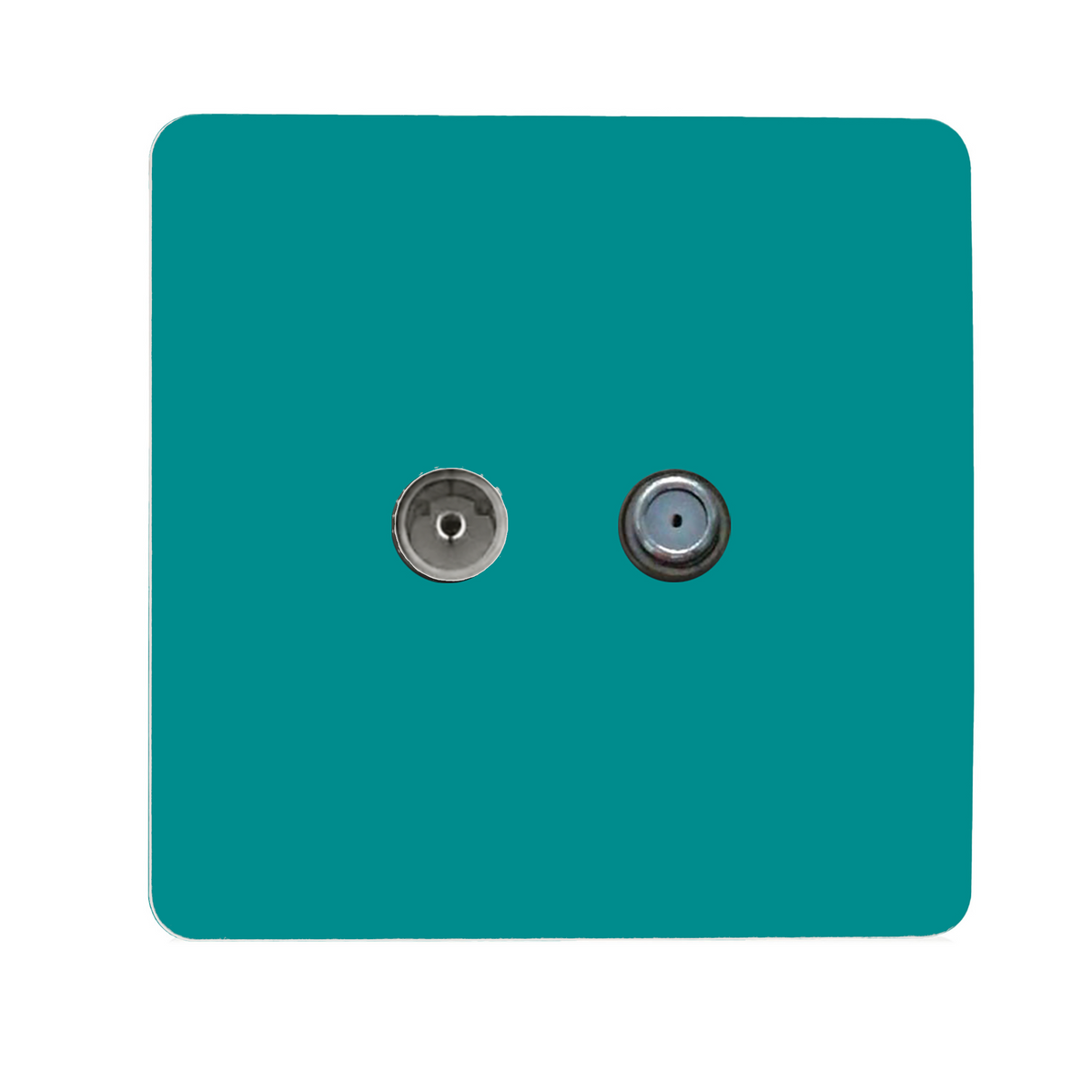 TV Co-Axial & F-Type Satellite Socket