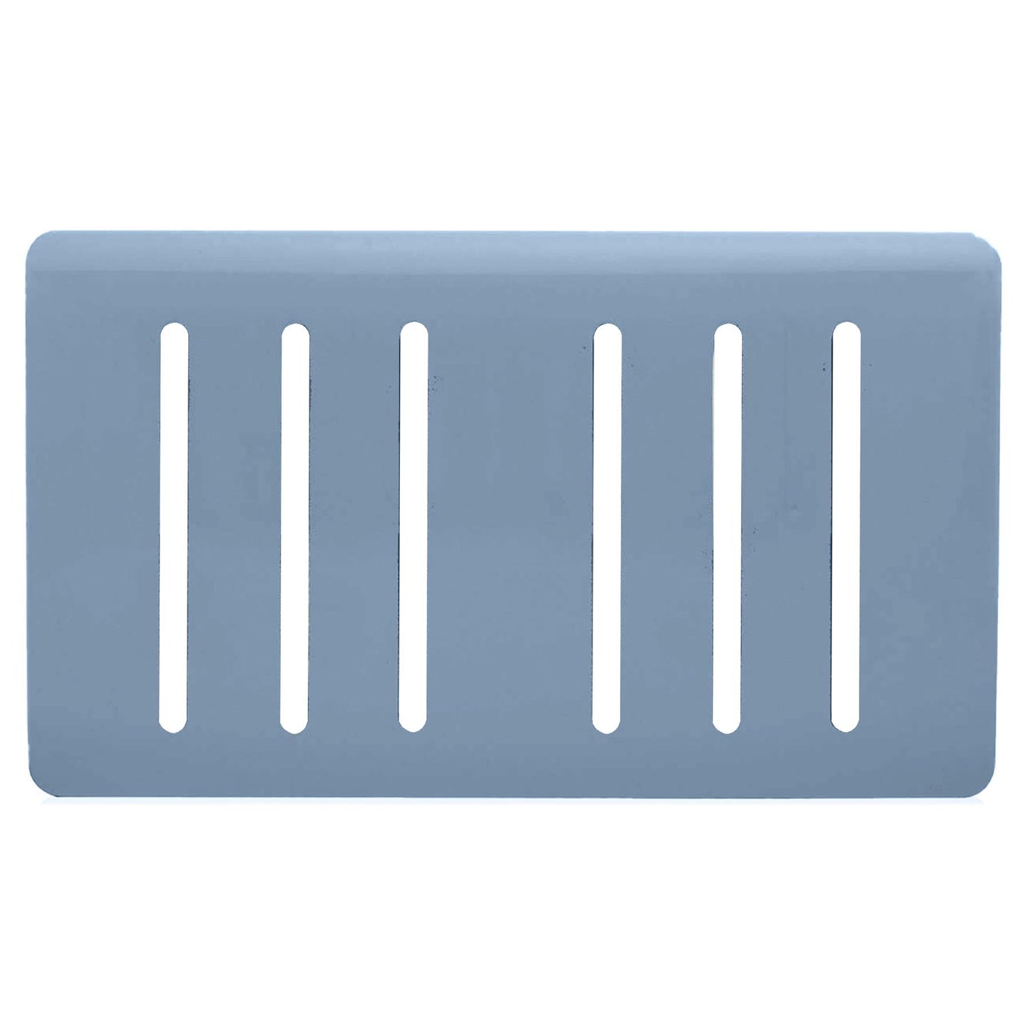Trendi Switch 6 Gang Spare Faceplate for Modern Designer Light Switch in Sky Blue