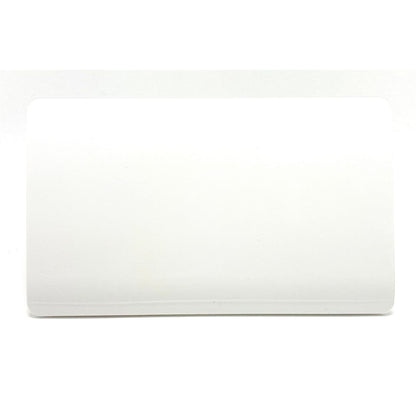 Trendi Switch Double Spare Faceplate For Modern Designer Blanking Plate in Ice White
