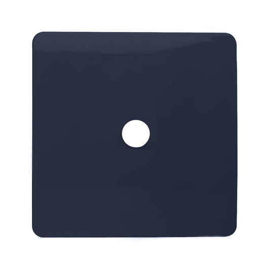 Trendi Switch 1 Gang Spare Faceplate For Co-Axial Modern Designer Television Socket in Navy Blue