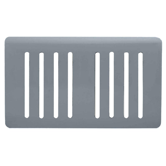 Trendi Switch 8 Gang Spare Faceplate for Modern Designer Light Switch in Warm Grey