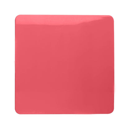 Trendi Switch Single Blanking Plate in Strawberry Red