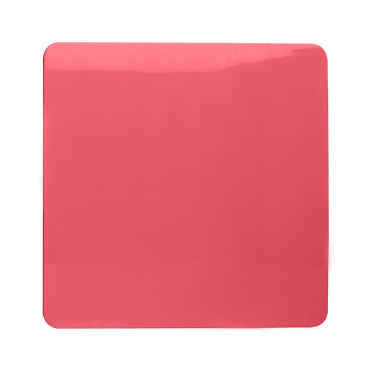 Trendi Switch Single Blanking Platein Strawberry Red