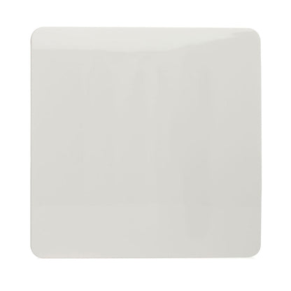 Trendi Switch Single Blanking Plate in Ice White