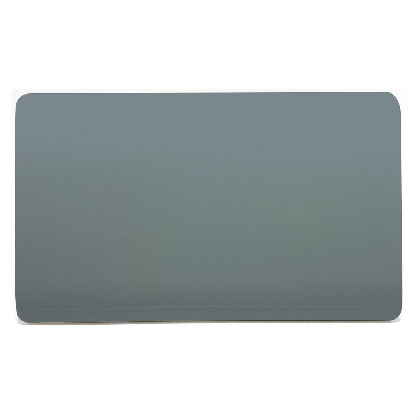 Trendi Switch Double Spare Faceplate For Modern Designer Blanking Plate in Cool Grey
