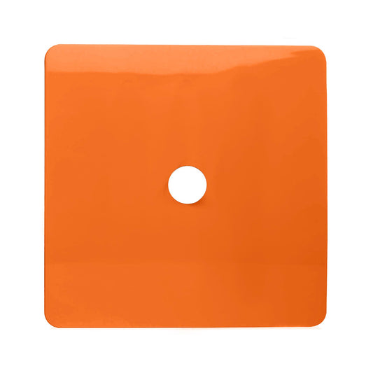 Trendi Switch 1 Gang Spare Faceplate For Co-Axial Modern Designer Television Socket Sunset Orange