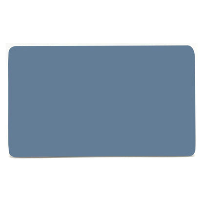 Trendi Switch Double Spare Faceplate For Modern Designer Blanking Plate in Sky Blue