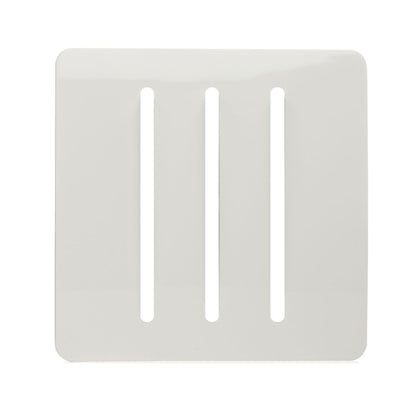 Trendi SPARE FACEPLATE For 3 Gang 2 Way  10 Amp Rocker Light Switch White