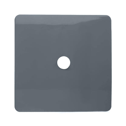Trendi Switch 1 Gang Spare Faceplate For Co-Axial Modern Designer Television Socket in Warm Grey