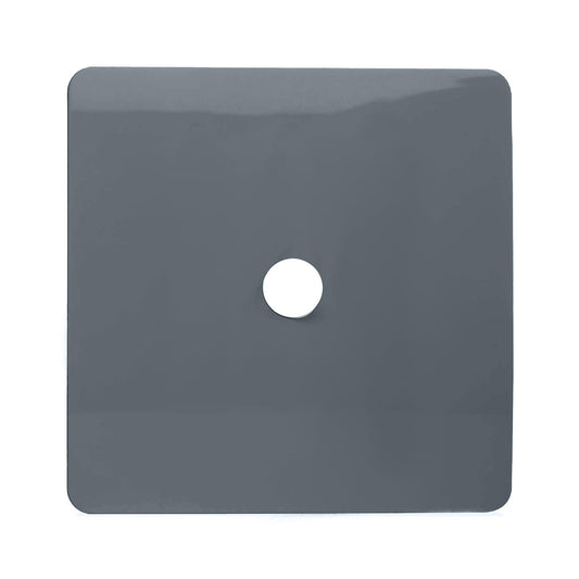 Trendi Switch 1 Gang Spare Faceplate For Co-Axial Modern Designer Television Socket in Warm Grey