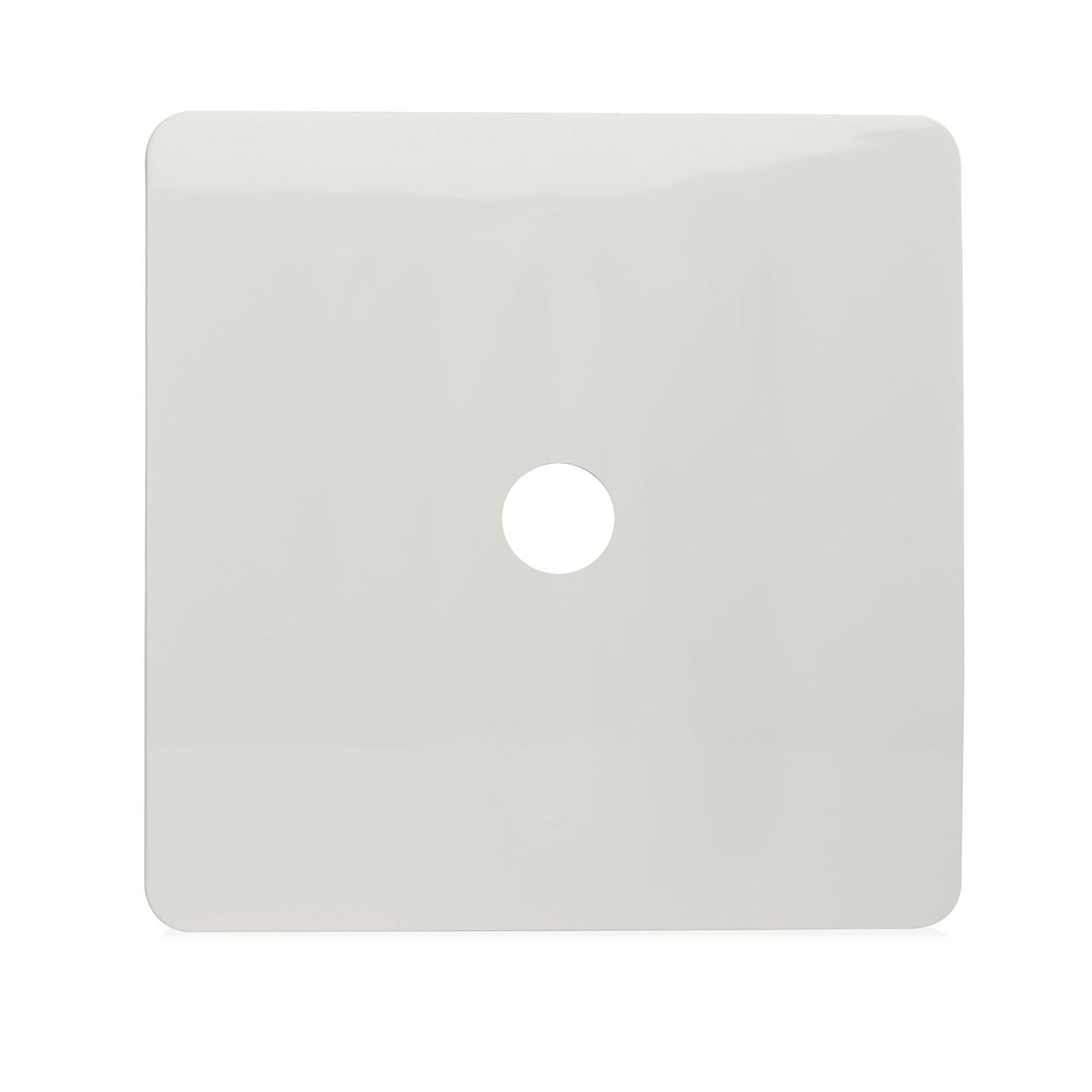 Trendi SPARE FACEPLATE For Artistic Modern Glossy  TV Socket White ART-TVSWH-SP