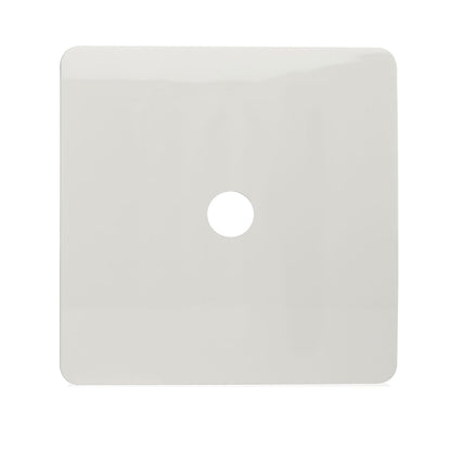 Trendi SPARE FACEPLATE For Artistic Modern Glossy  TV Socket White ART-TVSWH-SP