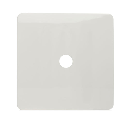 Trendi SPARE FACEPLATE For Artistic Modern Glossy  TV Socket White ART-TVSWH-SP