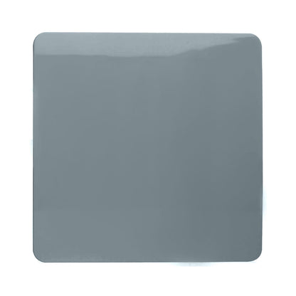 Trendi Switch Single Blanking Plate in Cool Grey
