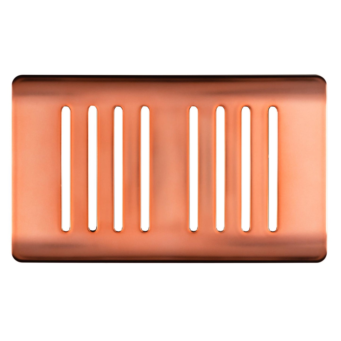 Trendi Switch 8 Gang Spare Faceplate for Modern Designer Light Switch in Copper