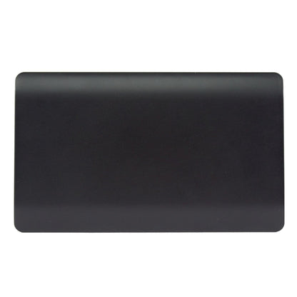 Trendi Switch Double Spare Faceplate For Modern Designer Blanking Plate in Matt Black