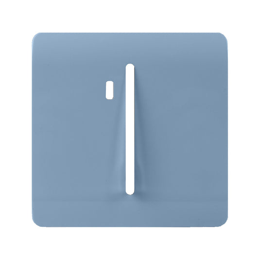 Trendi Switch 1 Gang Spare Faceplate For Modern Designer Heavy Duty Switch in Sky Blue
