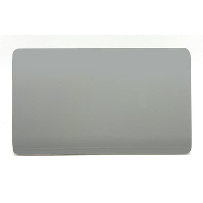 Trendi Switch Double Blanking Plate in Platinum Silver