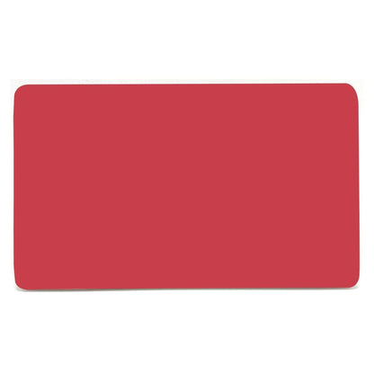 Trendi Switch Double Spare Faceplate For Modern Designer Blanking Plate in Strawberry Red