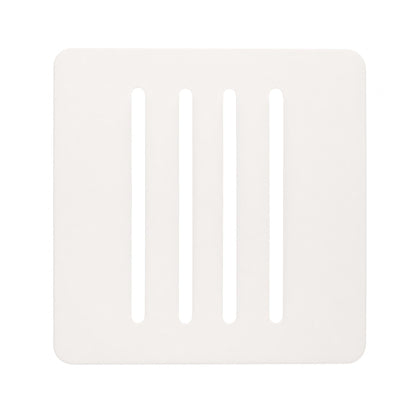 Trendi SPARE FACEPLATE For 4 Gang 2 Way 10 Amp Rocker Light Switch Matt White