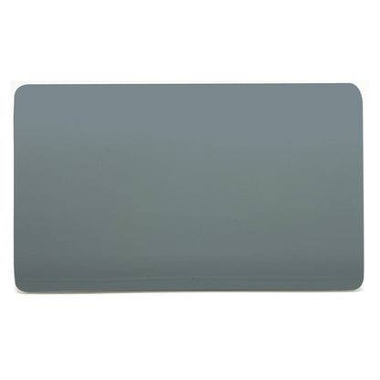 Trendi Switch Double Blanking Plate in Cool Grey