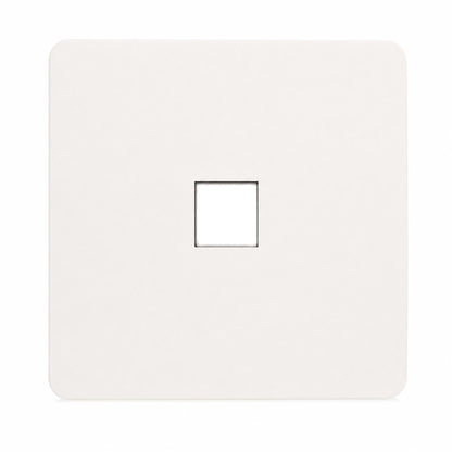 Trendi SPARE FACEPLATE For Artistic Modern Telephone Socket Matt White