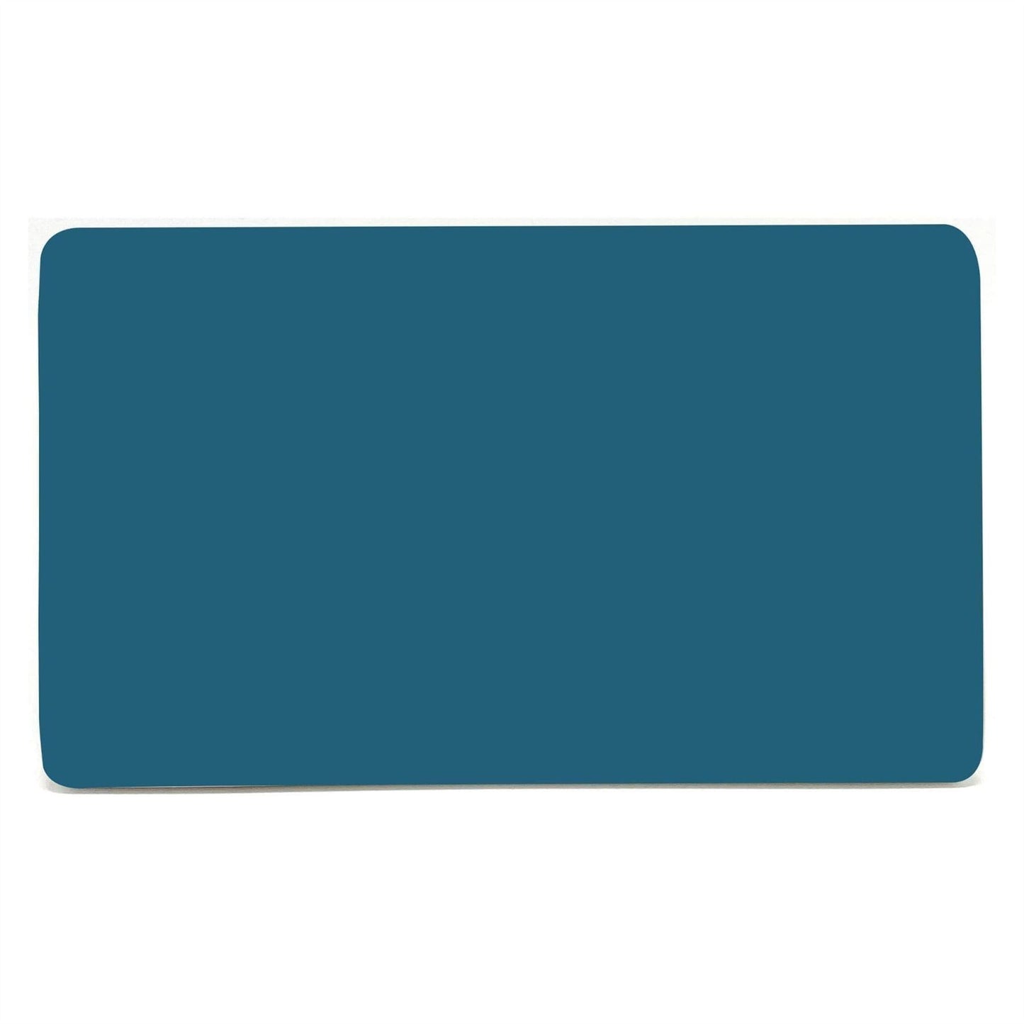 Trendi Switch Double Spare Faceplate For Modern Designer Blanking Plate in Ocean Blue