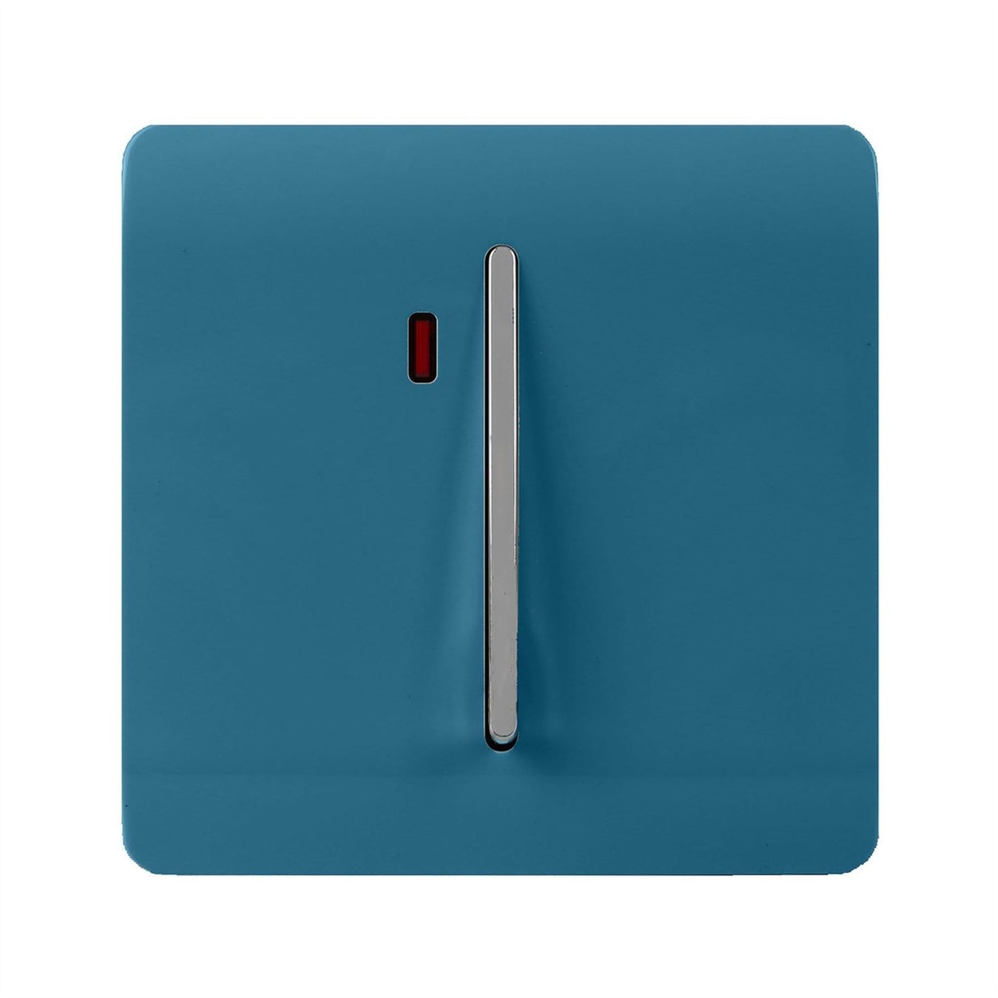 Trendi Switch 1 Gang 45 Amp Cooker Switch with Neonin Ocean Blue