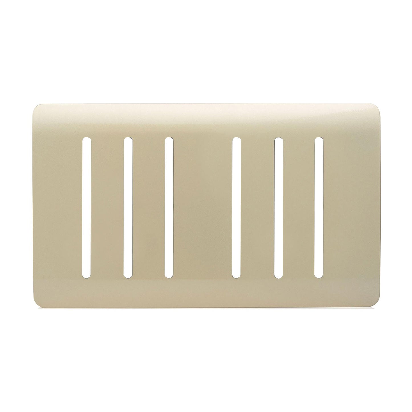 Trendi Switch 6 Gang Spare Faceplate for Modern Designer Light Switch in Champagne Gold