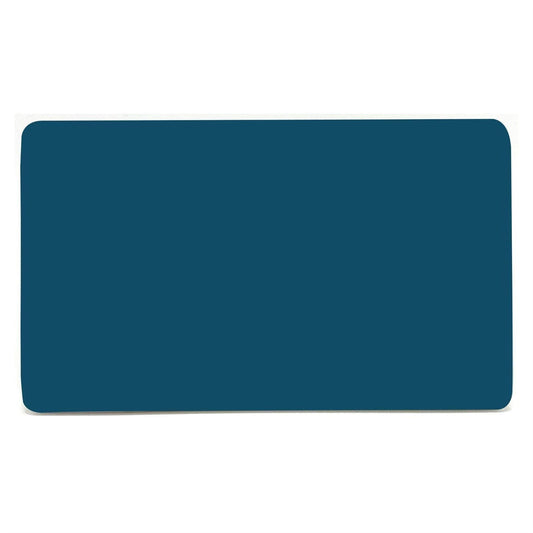 Trendi Switch Double Spare Faceplate For Modern Designer Blanking Plate in Midnight Blue